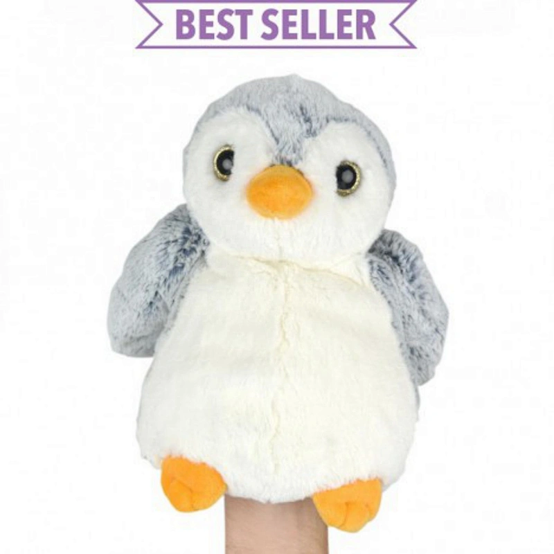 Plush dog boy hand finger puppet toys