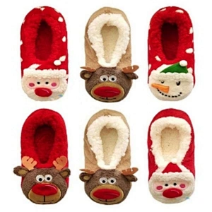 Christmas indoor slipper decoration plush