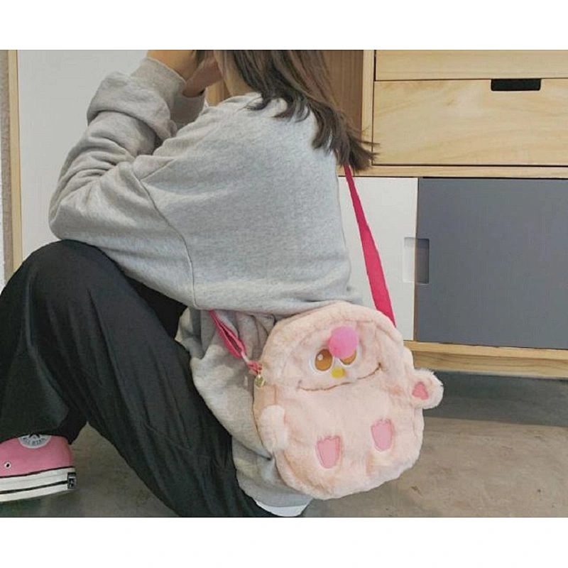 Wholesale OEM Plush Bags Women Plush Bag Stuffed Plush Toy