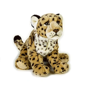 New Design Plush Material Simulation leopard toy Cheetah big plush toys