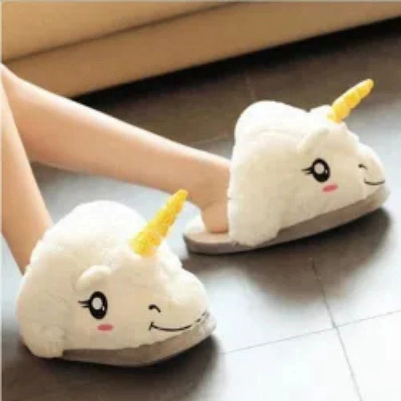 plush toy stuffed animal unicorn slippers plush