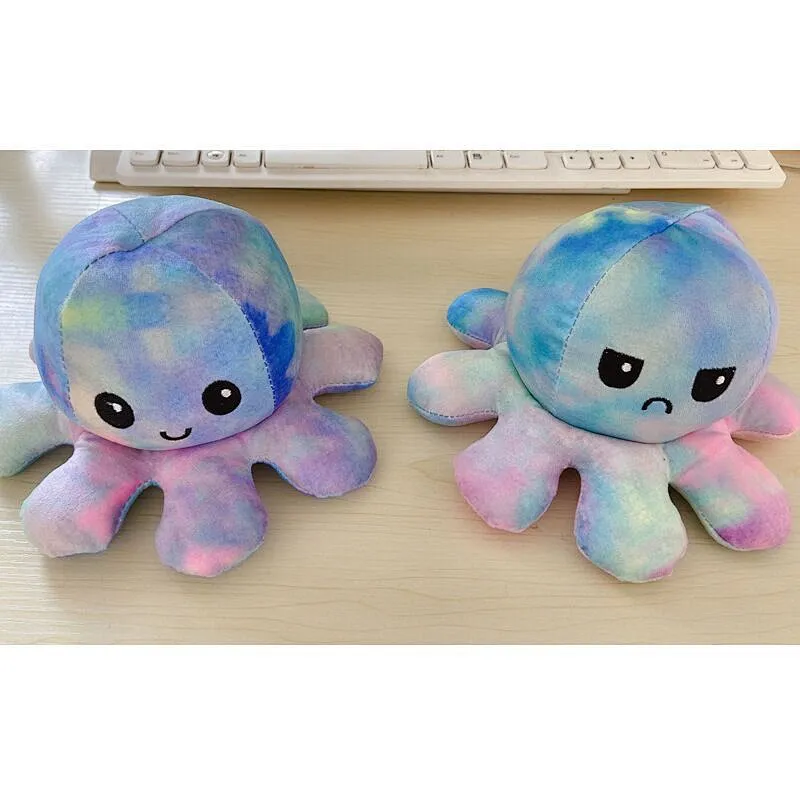plush stuffed toy  Reversibles octopus Toy