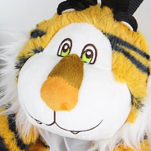 2021 Hot selling Promotional OEM cute custom stuffed tiger plush backpack