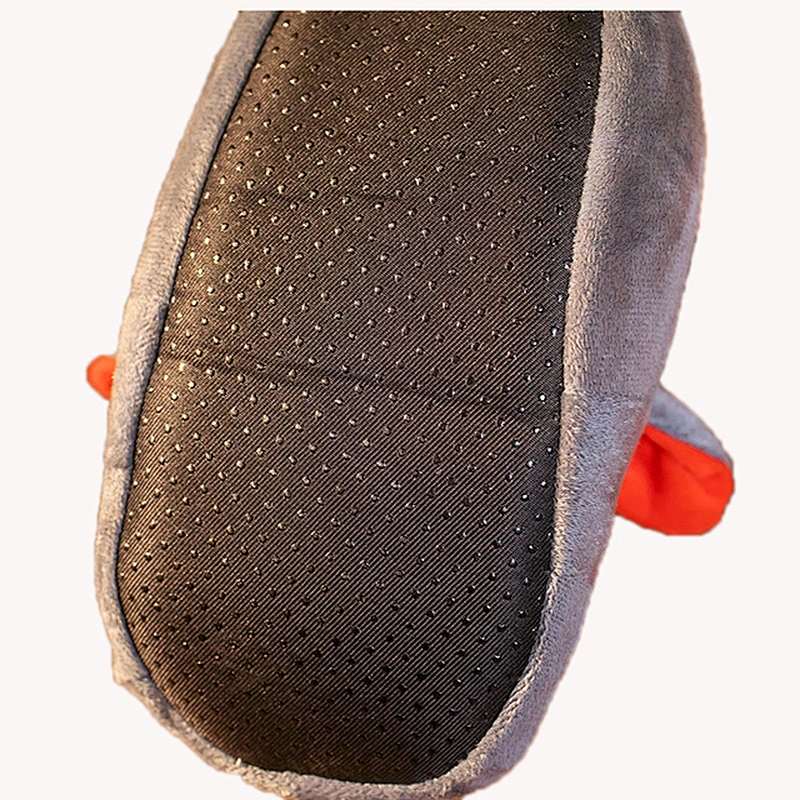 Wholesale Customized Winter warm kids stuffed reindeer soft plush slipper shoes