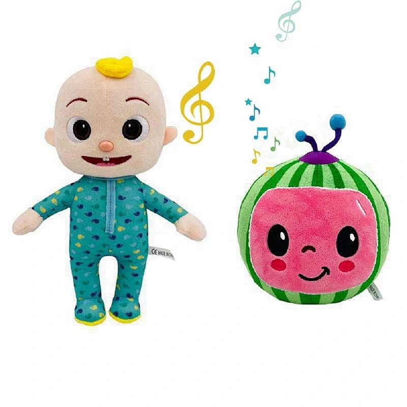 Hot Cartoon TV Series Stuffed Doll Cocomelon JJ Little Boy Cocomelon Singing Toy