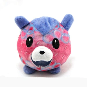 New design mini Squishy ball plush stuffed toys keychain