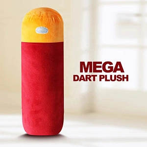 Dart Plush toy For Meag Dart Plush  Blasters bullet long pillow