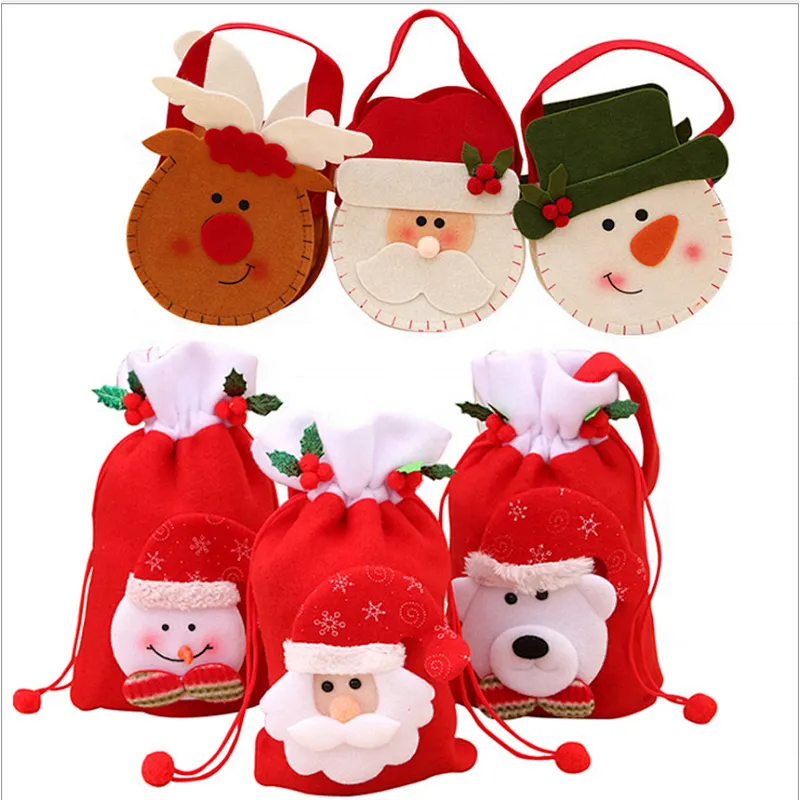 Christmas collection Apple Bag Handbag Christmas Eve gift bag children's small gift bag decoration