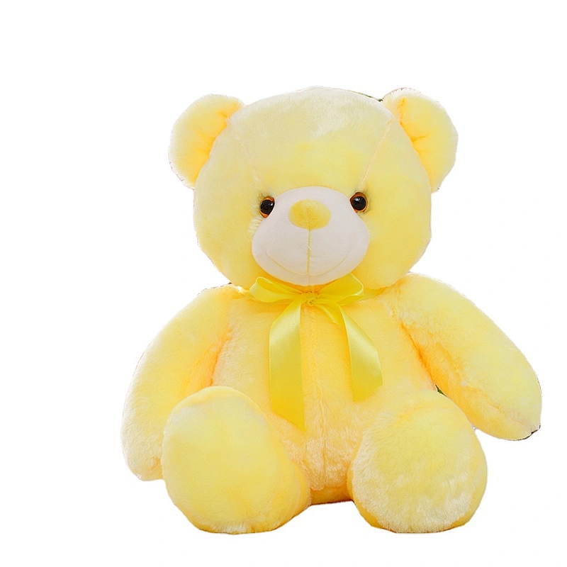 50cm Creative Stuffed toy Light Up LED  custom Teddy Bear plush