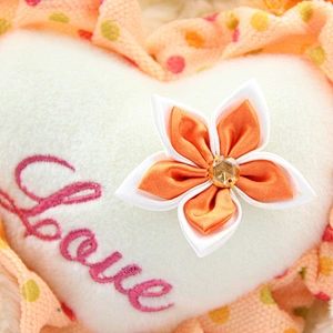 Lovely soft stuffed teddy bear holding heart valentine gift plush bear toy