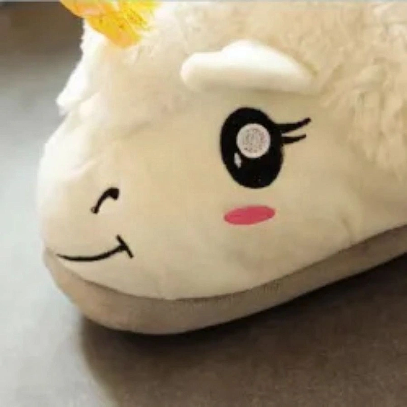 plush toy stuffed animal unicorn slippers plush