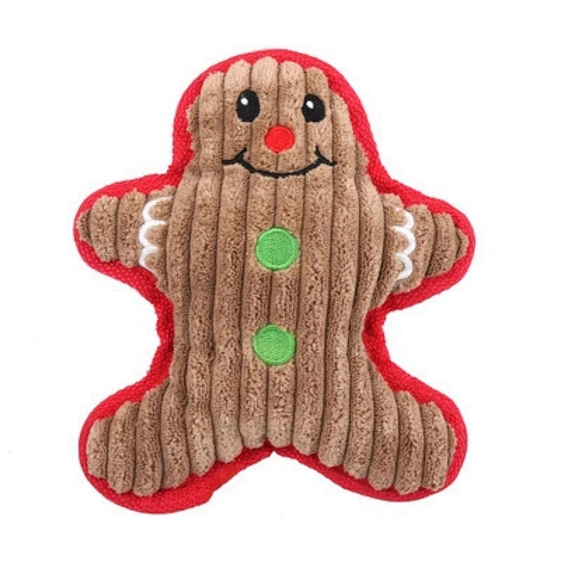 Cute soft stuffed Santa Claus shaped Christmas decorative gift for kids