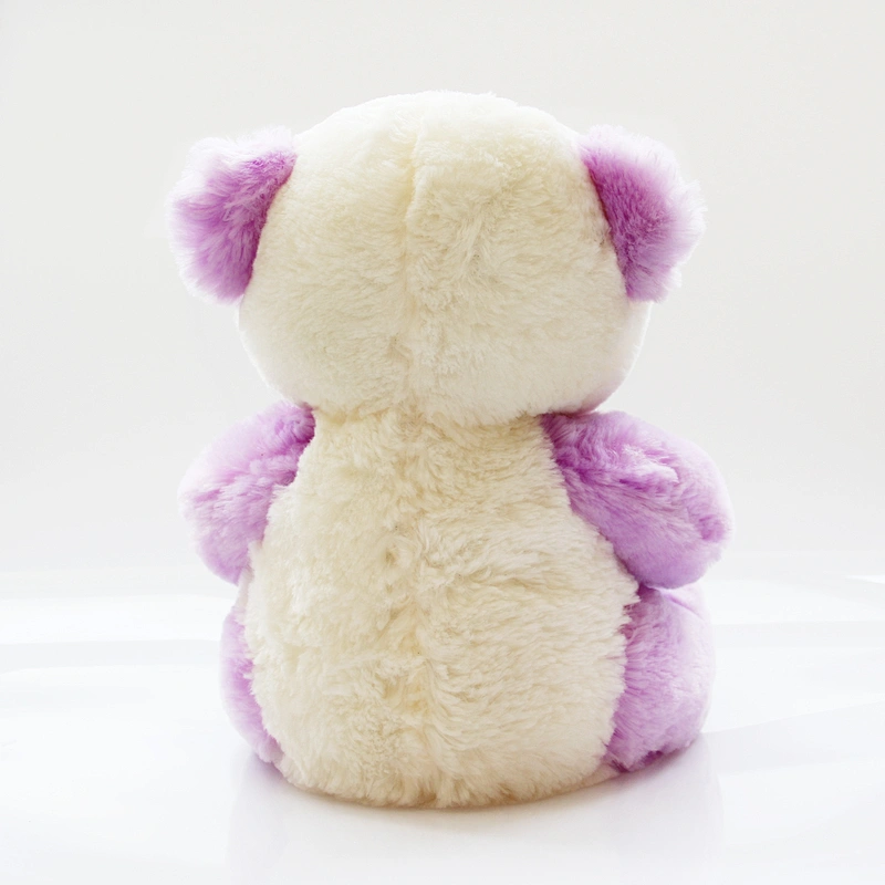 cheap bouquet plush toy purple stuffed valentine teddy bear