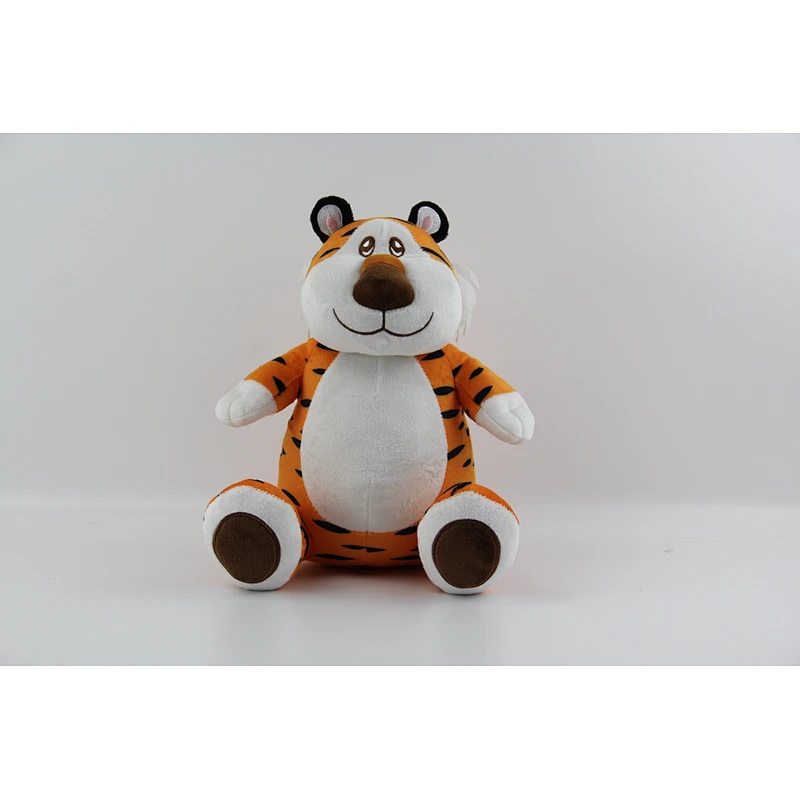 25-35cm soft stuffed plush happy new year tiger toy