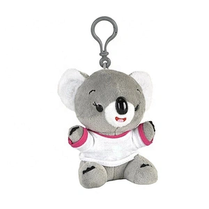Soft Toy Mini Stuffed Animal Plush Animal Key chain with T Shirt