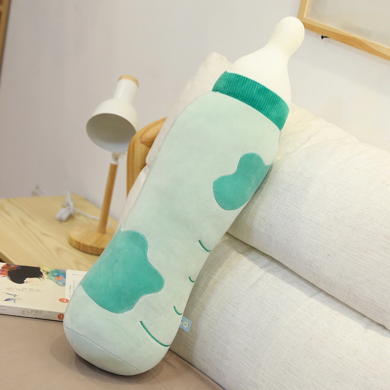 Milk bottle wholesale sales baby toy cushion