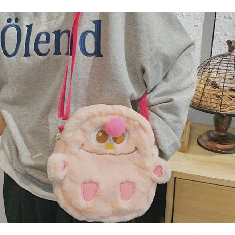 Wholesale OEM Plush Bags Women Plush Bag Stuffed Plush Toy