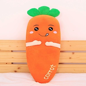 cuddly pillow stuffed plush soft toy carrot pillow gift