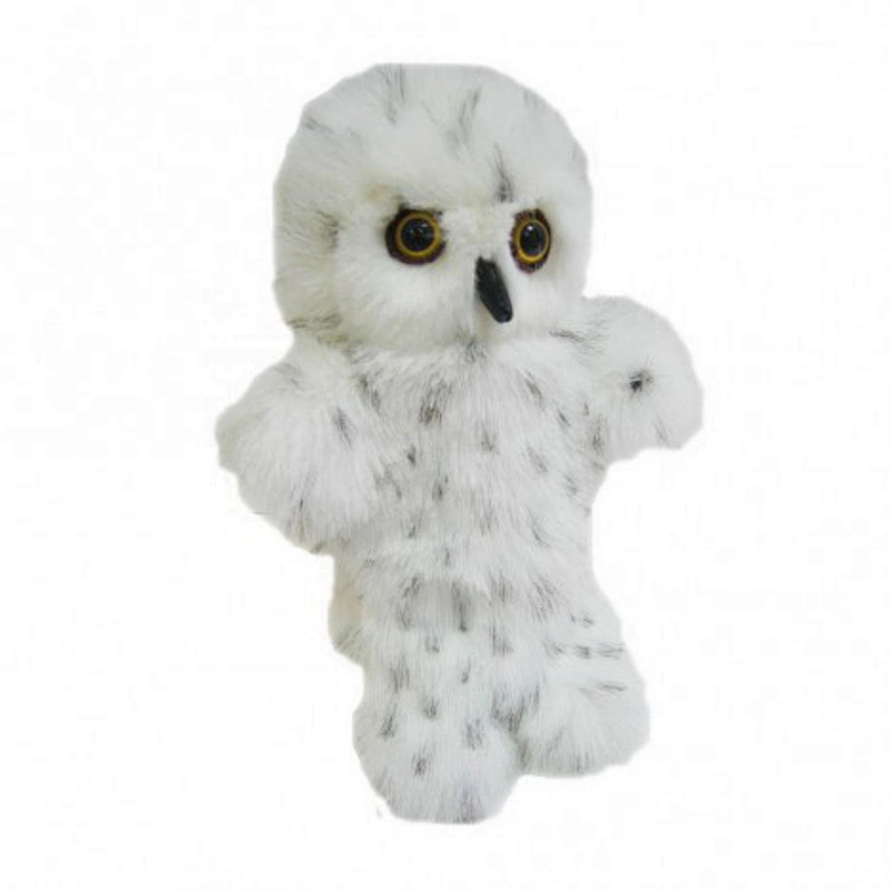 Plush Kids Finger Puppet Owl Toy For Children