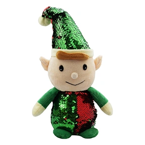 Plush elf Christmas toy