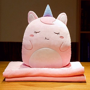 plush toy stuffed rabbit peluches soft blanket with animal