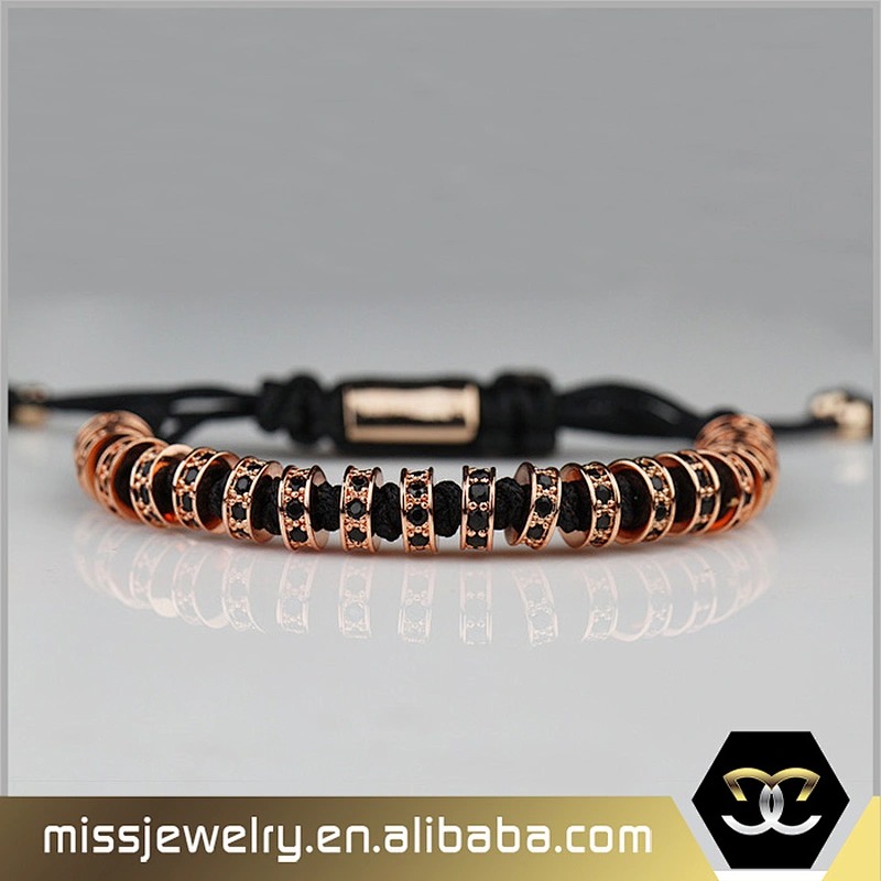 Miss Jewelry Engrave Logo Mens Beaded Bracelets Men, Gold Bracelets for Men Designs