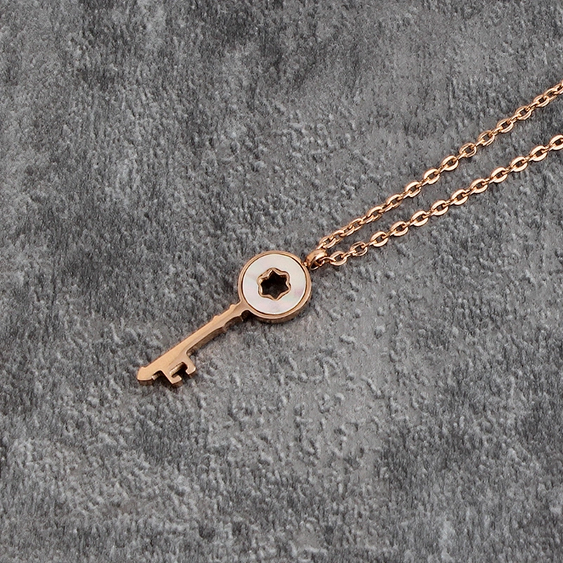 Custom Made Key Pendant Necklace Choker Meaning Ladies