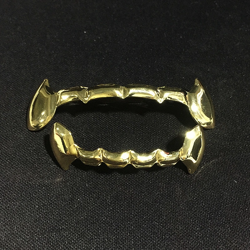 Custom Gold Teeth Grillz Hip Hop