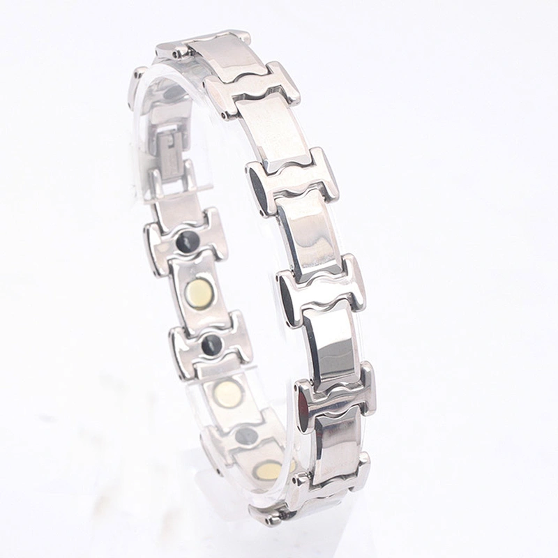 Wholesale Bangle White Gold Magnetic Copper Therapy Health Bracelets China