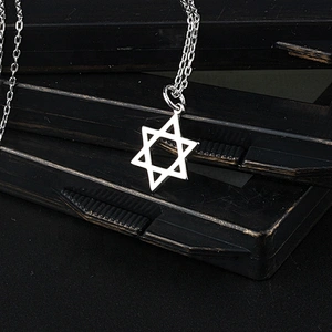 Miss Jewelry Fashion New Style Simple Star Pure 925 Sterling Silver Necklace Pendant