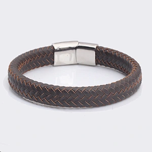 Jewelry Leather Bracelets, Spanish Personalized Italian Mens Leather Bracelets