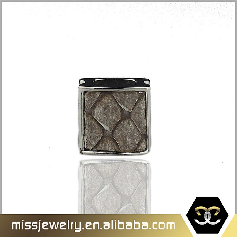 Missjewelry 14K gold custom metal logo pave beads wholesale