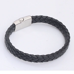 Jewelry Leather Bracelets, Spanish Personalized Italian Mens Leather Bracelets