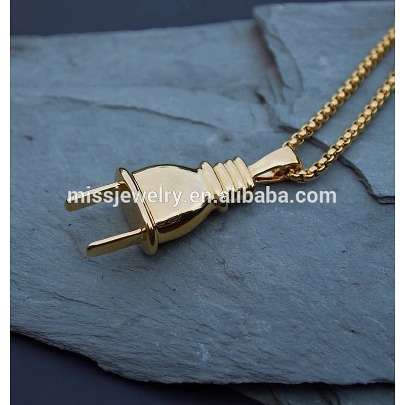 Missjewelry 18kgp dubai gold pendant necklace , gold necklace with pendant