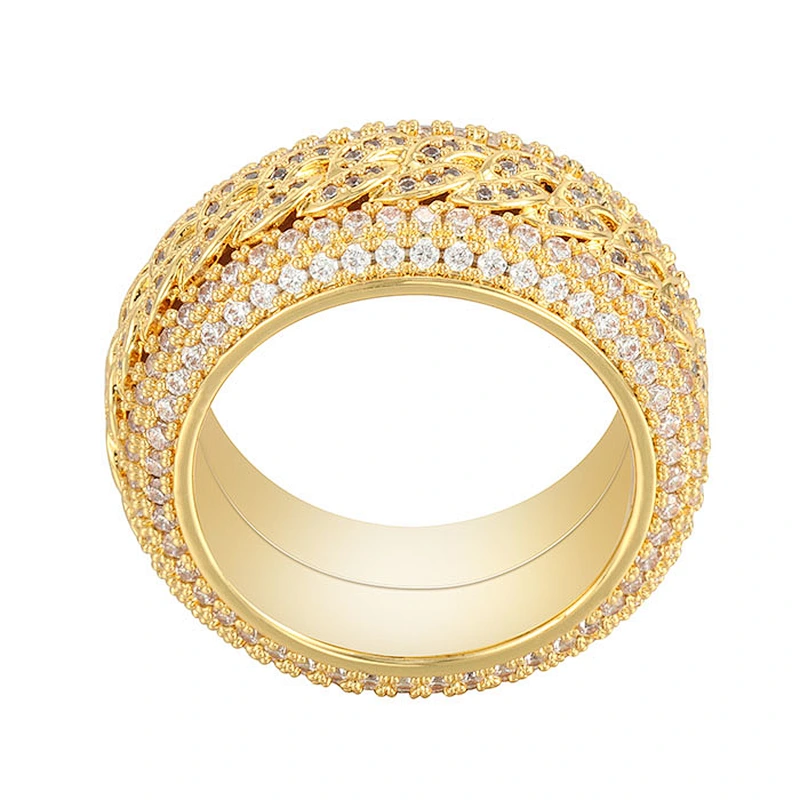 MIssjewelry Hip Hop Urban Jewelry Gold Hip Hop Ring Men