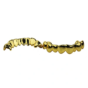 Miss Jewelry Cheap Custom Design Hip Hop Jewelry 18k Gold Teeth Grillz
