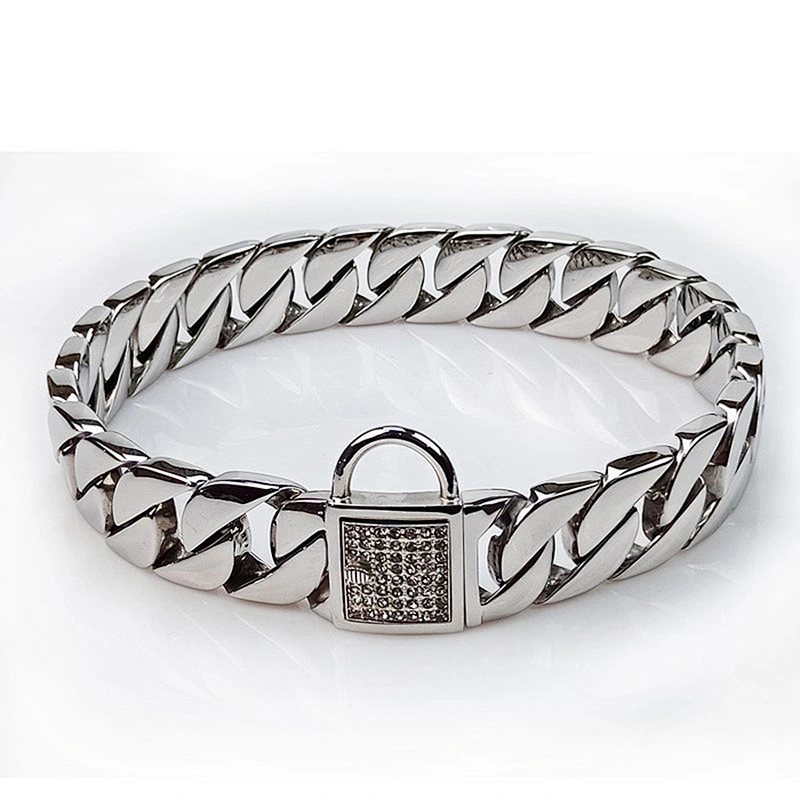 Stainless Steel Personalized Pvd Dog Collar