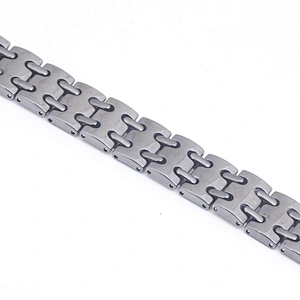 Men Stainless Steel Ion Bio Energy Magnetic Bracelet