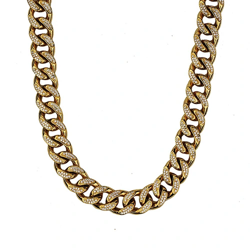 Miss Jewelry Brand Stainless Steel Cuban Chain Hip Hop