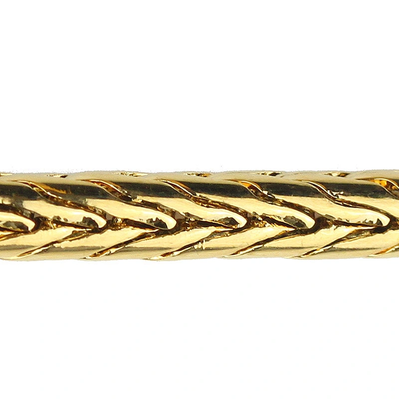Miss Jewelry Cheap Fashion Jewelry 18k Yellow Gold Plated roll of gold chain design
