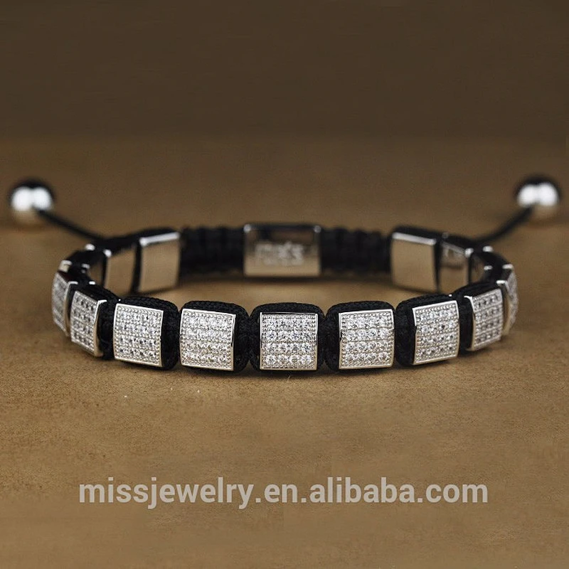 New arrival luxury trendy stretch gold bracelets for men designs