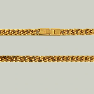 Dubai Neck 18 Cuban Link Chain Necklace