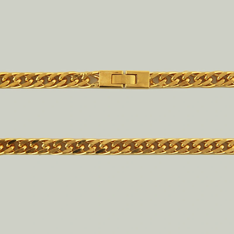 Dubai Neck 18 Cuban Link Chain Necklace