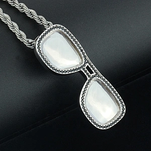 Miss Jewelry New Cheap Hot Sale Designer Sunglass Gold Necklace Pendant Fashionable Jewelry
