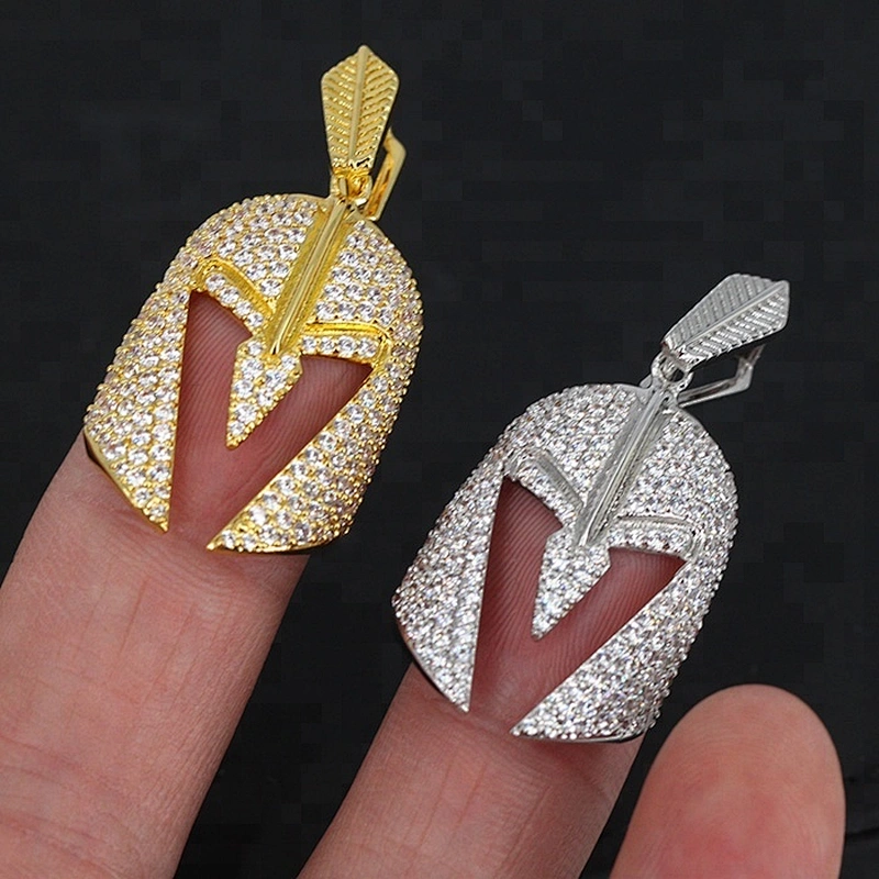 Miss Jewelry Cheap Custom Design Hip Hop Men Diamond Iced Out Knight Pendant