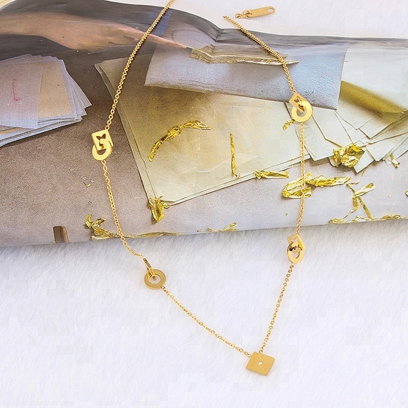 Miss Jewelry Cheap Diamond Open Fashion Choker Necklace Chain Gold