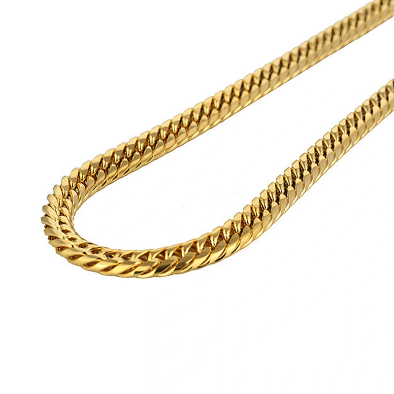 Luxury Hip Hop 18k Gold Chains Iced Out Bling Mens