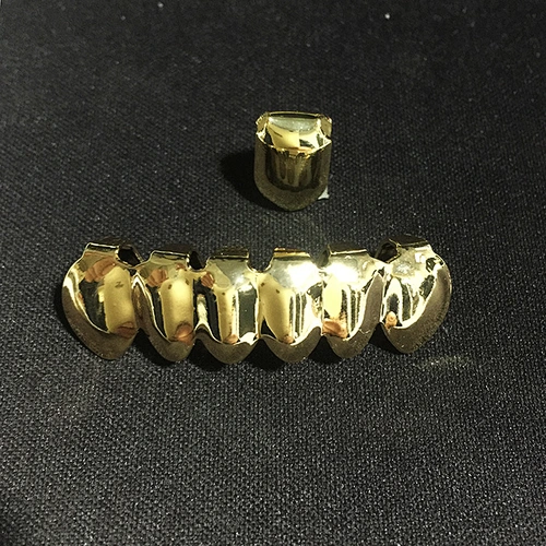 Miss Jewelry Cheap Fashion Hip Hop Mens Grillz Gold Teeth