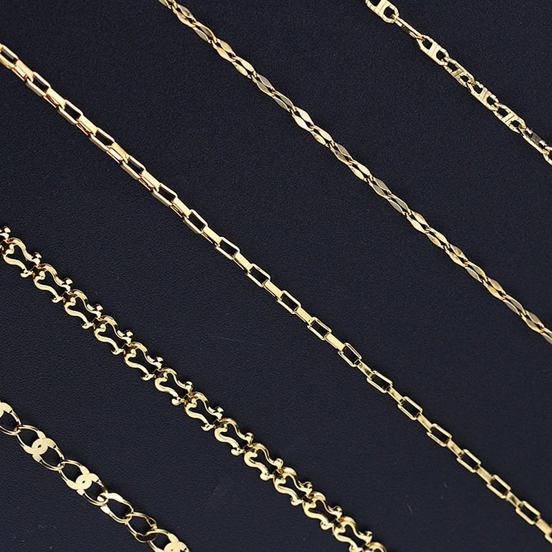 Fancy Gold Hip Hop Jewelry Women Choker Necklace MSC-2