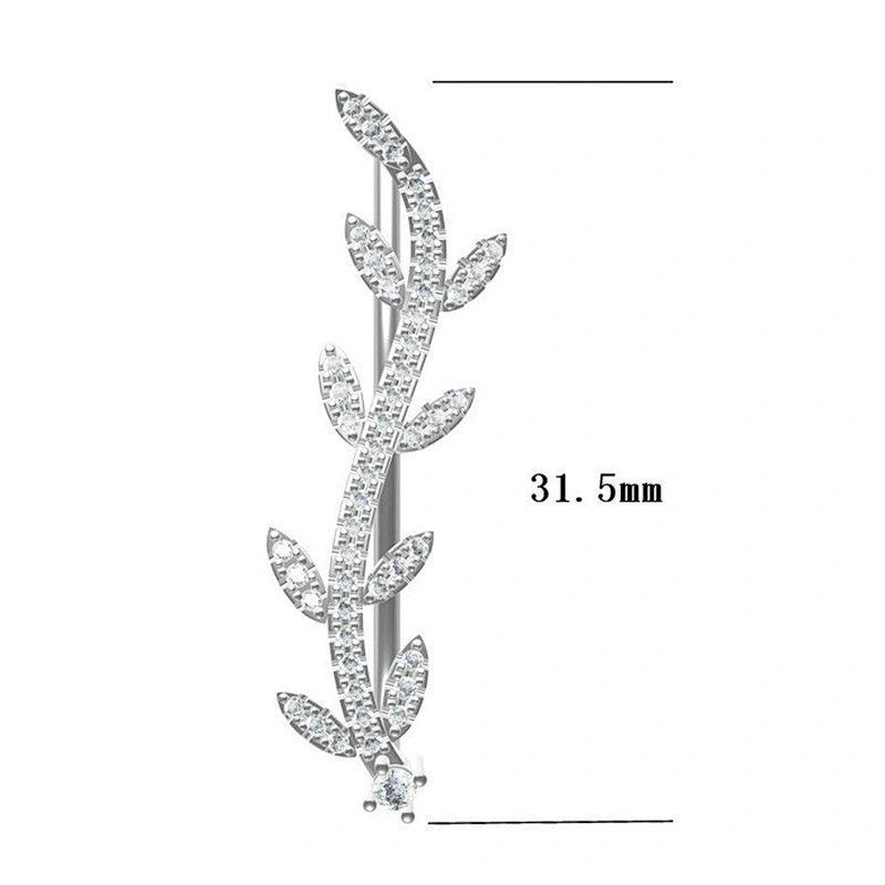 Miss Jewelry Cheap New Design Fashion Jewelry CZ Paved 925 Silver Earrings